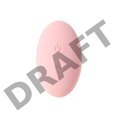 Интимный тренажер 2 в 1 Eromantica ZEFYR, силикон, розовый, 17,3 см