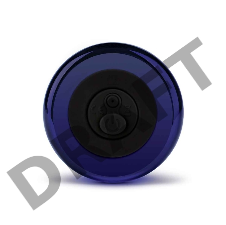 Вибрирующий плаг на дистанционном управлении BEADED BUTTPLUG