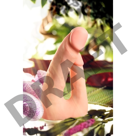 Страпон на креплении TOYFA RealStick Elite, TPR, телесный, 19 см