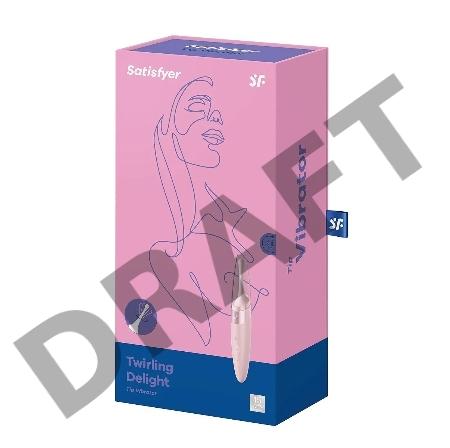 Twirling Delight Универсальный точечный стимулятор, розовый