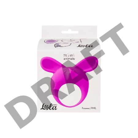Фиолетовое эрекционное кольцо Fennec Phil