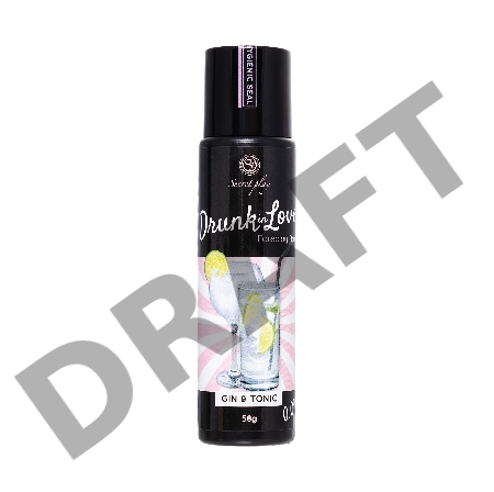 Интимный гель SECRET PLAY для сосков и интимных зон, со вкусом джин тоника, 58 г