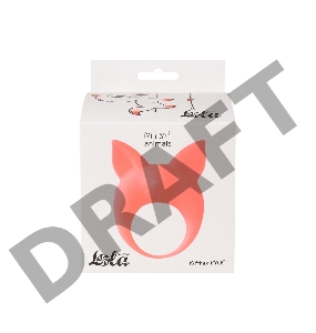 Оранжевое эрекционное кольцо Kitten Kyle