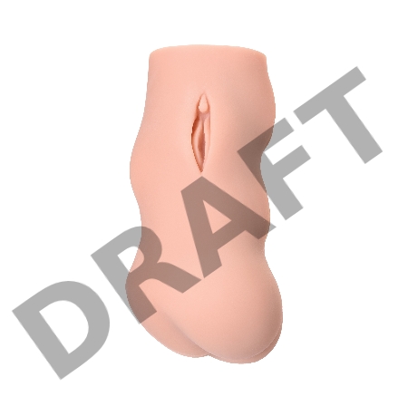 Мастурбатор реалистичный KOKOS DREAM 18 с двойным слоем, TPR, бежевый, 18,5 см