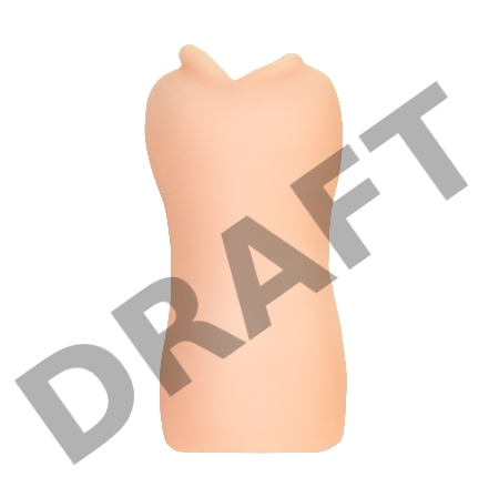 Мастурбатор реалистичный TOYFA Juicy Pussy Fresh Lips, рот, TPR, телесный, 14 см