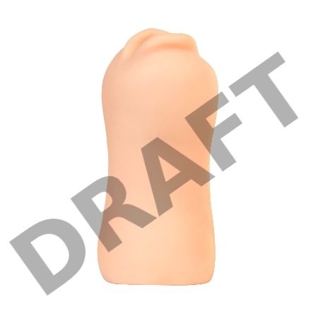 Мастурбатор реалистичный TOYFA Juicy Pussy Fresh Lips, рот, TPR, телесный, 14 см