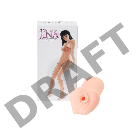 Мастурбатор реалистичный KOKOS Jina, TPR, бежевый, 14.5 см