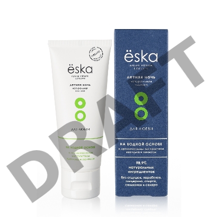 Гель ESKA Летняя ночь для интимного ухода за кожей, на водной основе 75  мл