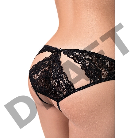 Эротические трусики Erolanta Melissa, черный (42-44)