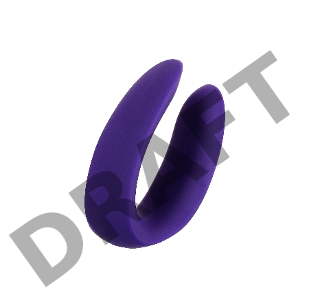 Многофункциональный стимулятор для пар Satisfyer Partner Toy REMOTE, силикон, фиолетовый, 18 см.