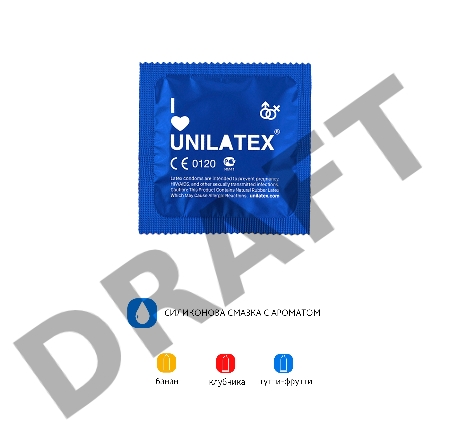 Презервативы Unilatex Multifrutis №144
