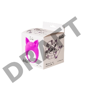 Фиолетовое эрекционное кольцо Lemur Remi