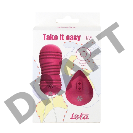 Розовые вагинальные виброшарики с пультом ДУ Ray - 8,3 см.