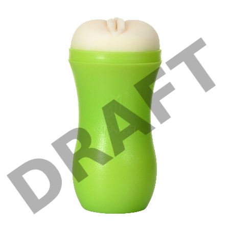 Мастурбатор TOYFA  A-Toys Crista, вагина, TPE, зеленый, 14 см