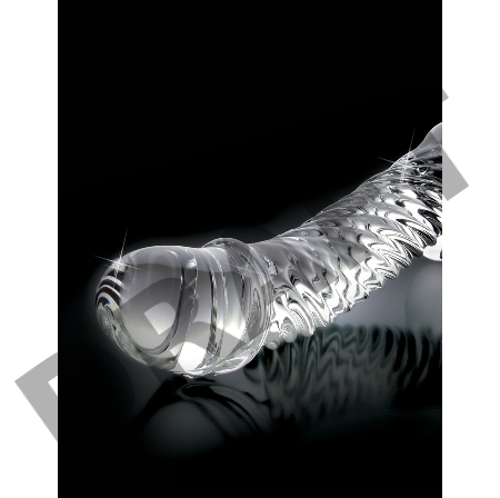 Стеклянный фалломитатор Icicles No. 61 - Clear