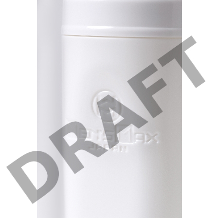 Мастурбатор нереалистичный MensMax Colors Ring Blue, TPE, белый, 15 см