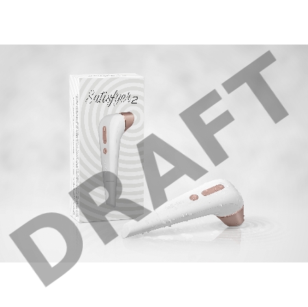 Вакуум-волновой бесконтактный стимулятор клитора Satisfyer 2 NG, ABS пластик, белый, 17 см.