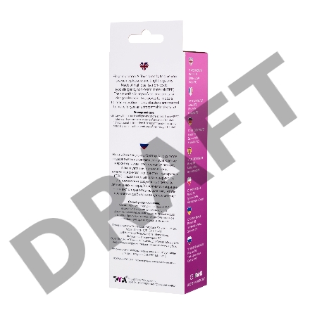 Вибратор с клиторальным стимулятором TOYFA A-Toys, TPE, розовый, 20 см