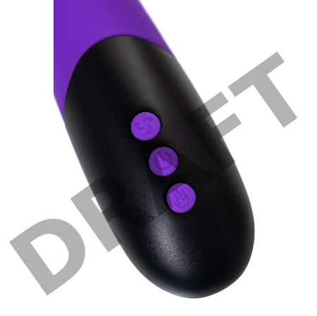 Ротатор Штучки-Дрючки Дрючка-заменитель, силикон, фиолетовый, 18 см