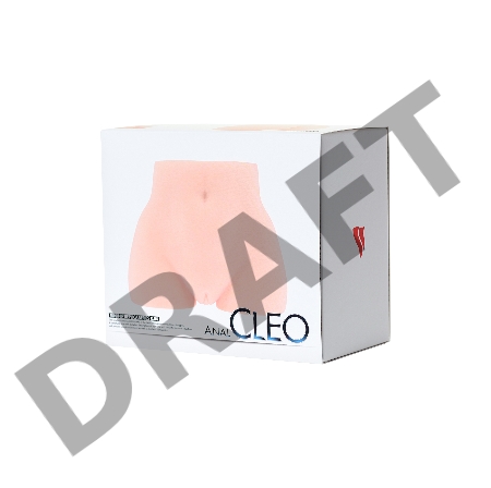 Мастурбатор реалистичный KOKOS Cleo-anal, TPR, бежевый, 13.5 см