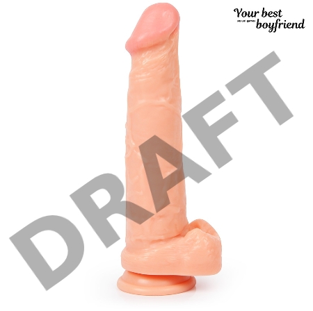 Реалистичный телесный фаллоимитатор Best Boyfriend