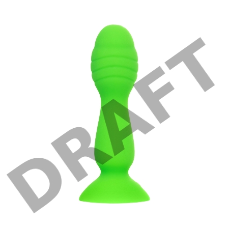 Анальная втулка A-Toys by TOYFA Terg, силикон, зеленый, 10 см