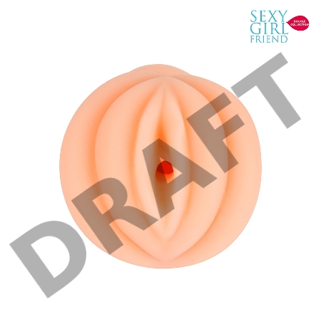 Телесный мастурбатор-вагина с комплектом эрекционных колец