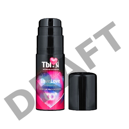 Увлажняющий интимный гель Ты и Я  LoveLove, на водной основе, 50 г