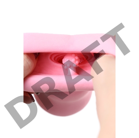 Мастурбатор нереалистичный MensMax FEEL TAMAMUSUBI, TPE, розовый, 14,2 см