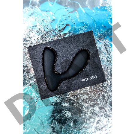 Стимулятор простаты Svakom Vick Neo, силикон, чёрный, 10 см