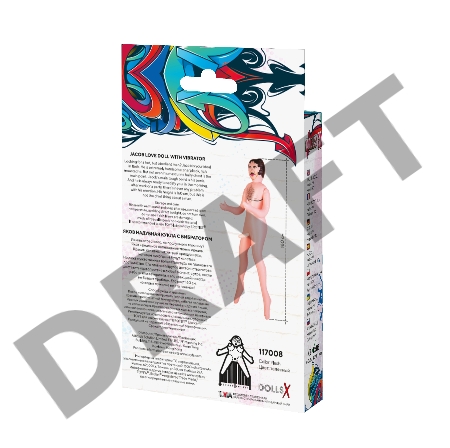 Кукла надувная Dolls-X by TOYFA Jacob, мужчина, телесный, 160 см