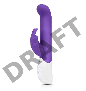 Вибромассажер стимулирующий G-точку Come hither G-Spot Rabbit фиолетового цвета