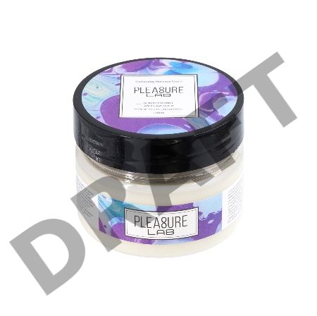Массажный крем Pleasure Lab Enchanting с ароматом черной смородины и лаванды - 100 мл.