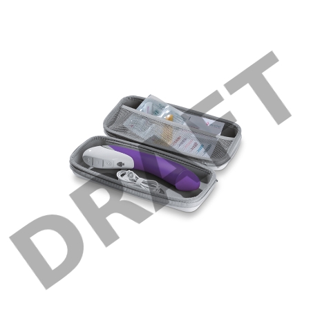 Вибратор Mystim Terrific Truman силиконовый, синий, 27 см