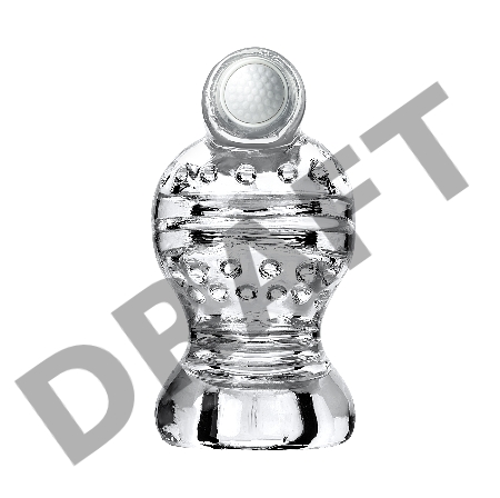 Мастурбатор нереалистичный Lingam by TOYFA  Shakti, TPE, прозрачный, 9 см