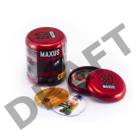 Презервативы MAXUS Ультратонкие в железном кейсе  № 15